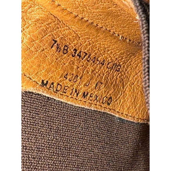 Frye Melissa Chelsea Boots in Brown Leather Size 7.5 Classic Rustic-Chic Rugged - Picture 8 of 13